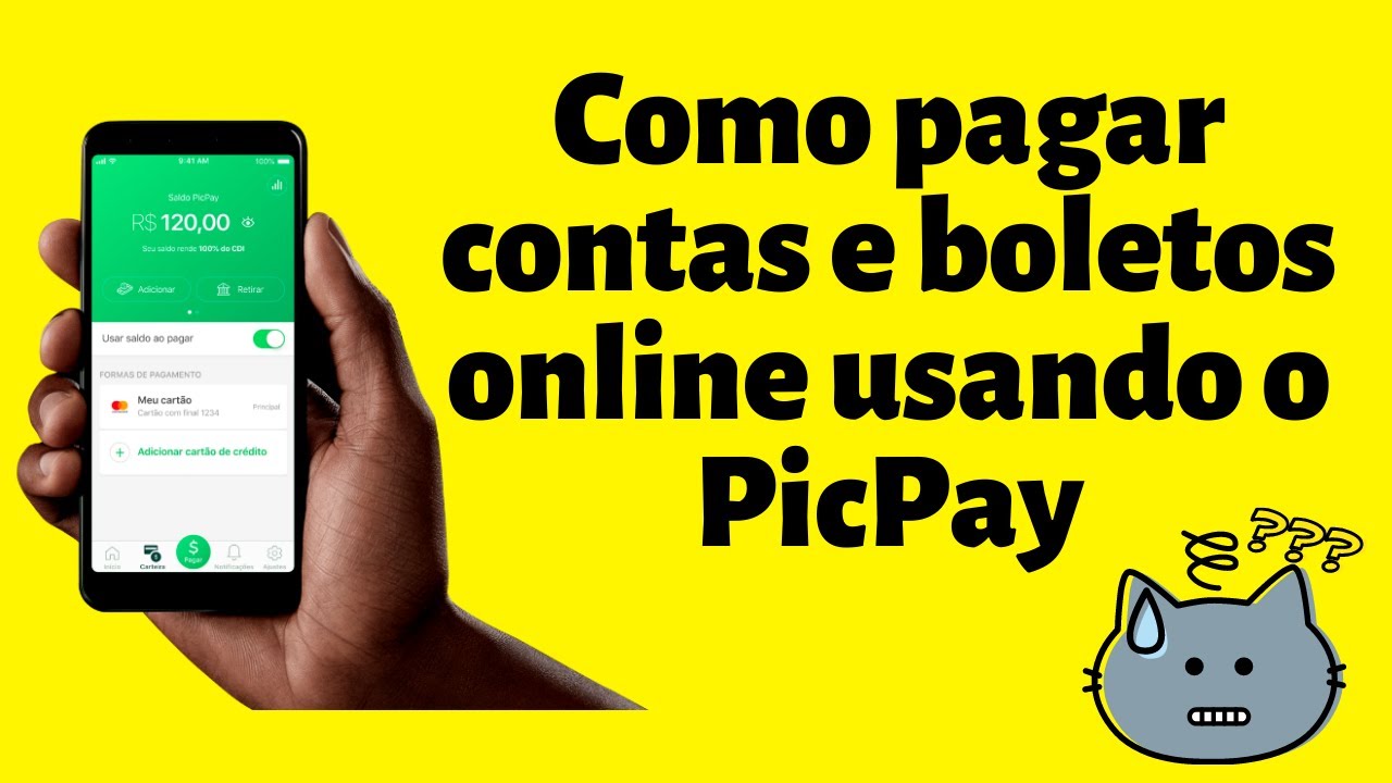 Como pagar contas e boletos online usando o PicPay