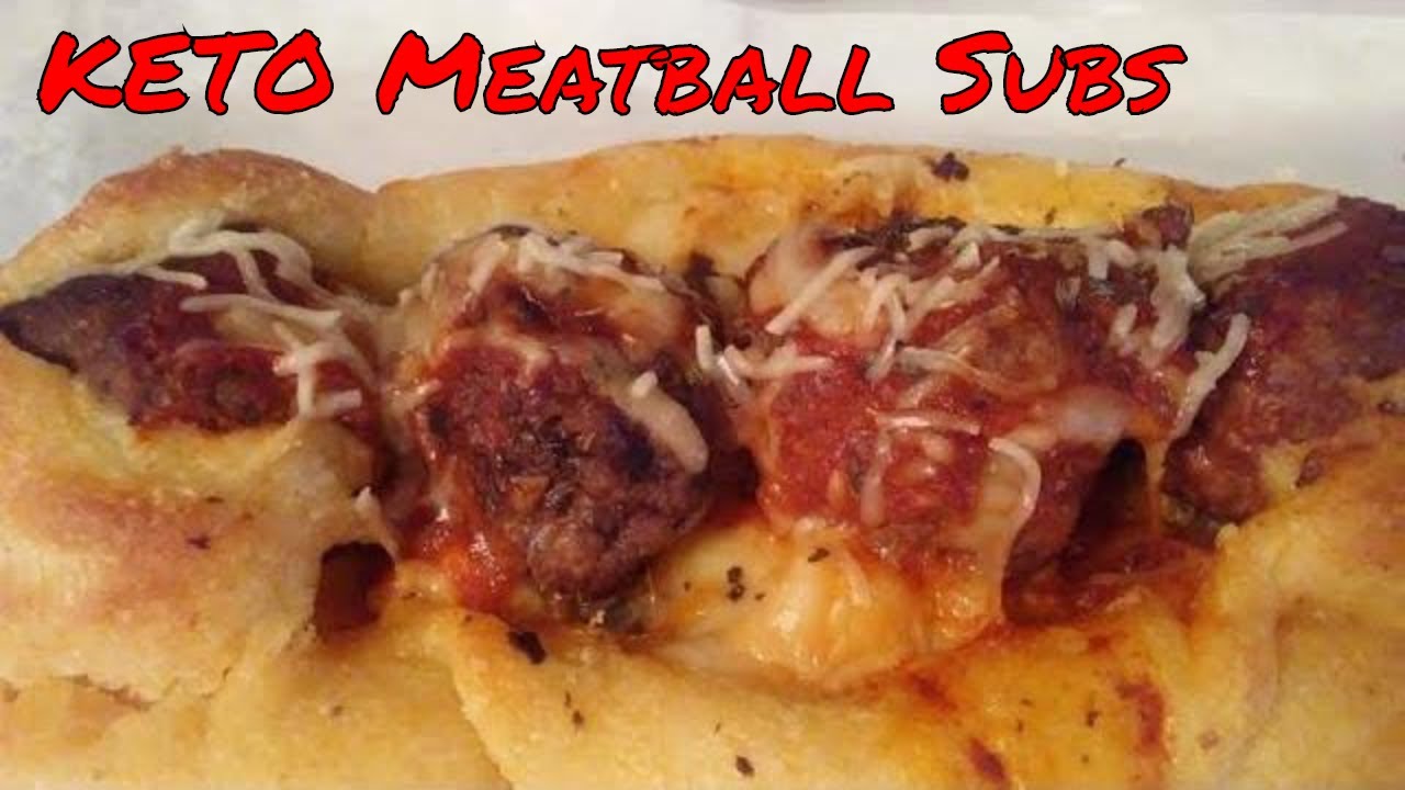 Lowcarb/KETO Meatball Subs YouTube