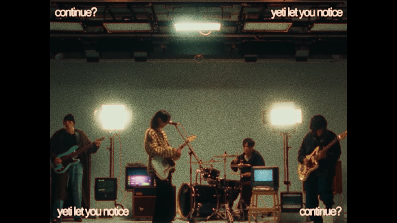 Watch yeti let you notice - continue? (Official Music Video) on YouTube Watch yeti let you notice - continue? (Official Music Video) on YouTube
