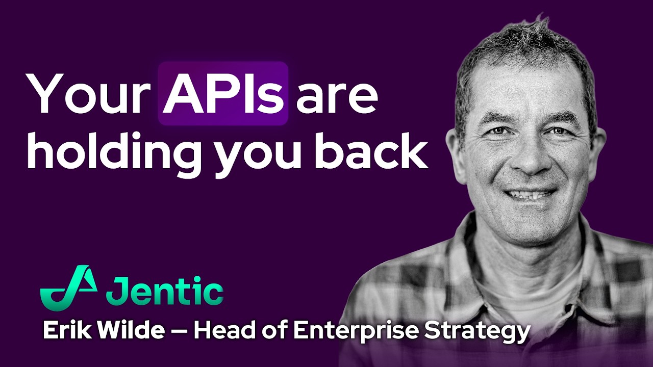 How to Make Your APIs Work for AI | Erik Wilde (Jentic)