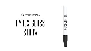 How To Use Pyrex Glass Straw