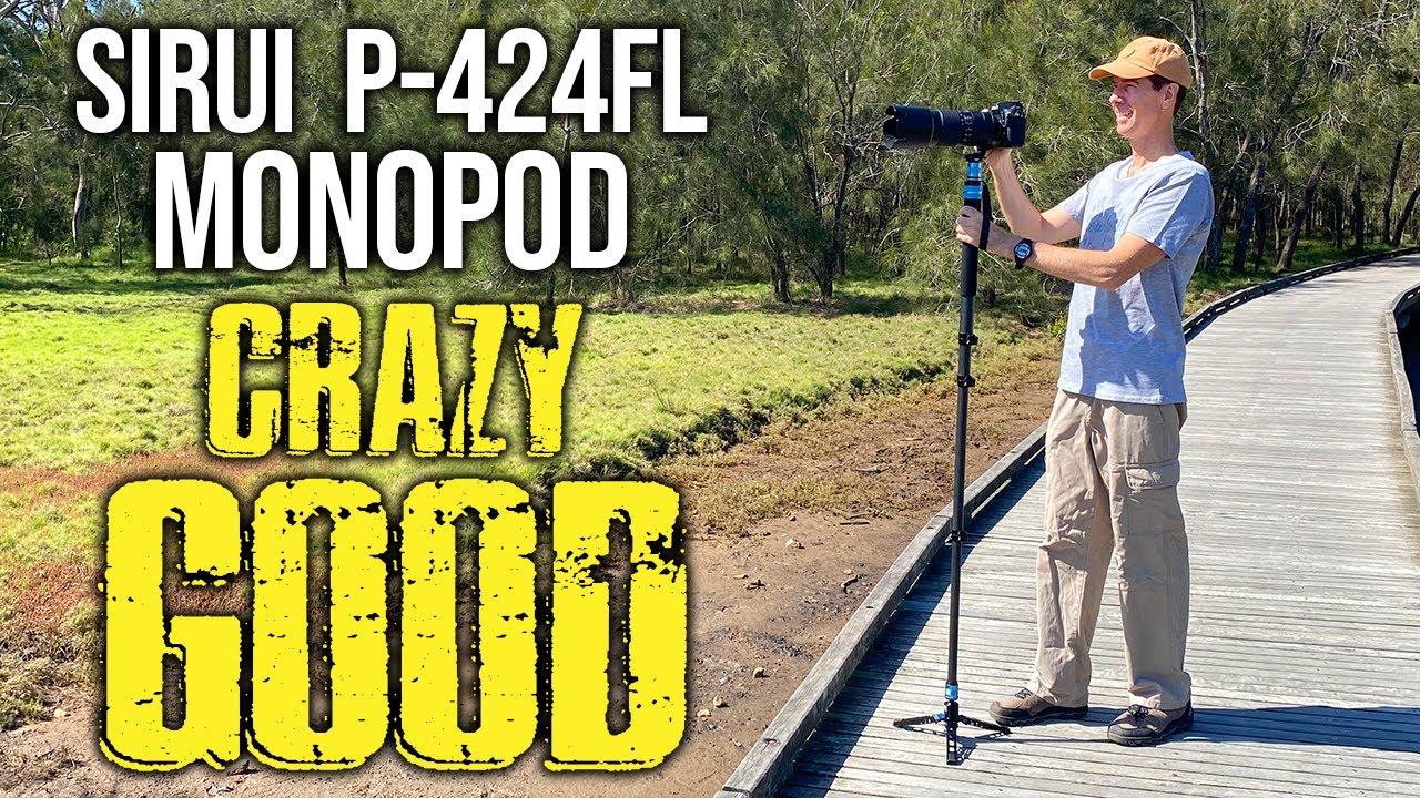 This Monopod Is CRAZY Good  Sirui P 424FL Review