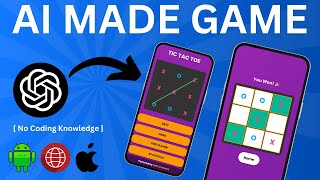 How to Create Mobile Games With ChatGPT Without Coding Skills [ No Coding Knowledge ]