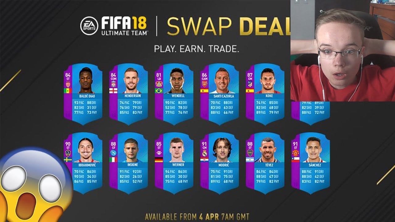FUT SWAP DEALS! 😱 FIFA 18 ULTIMATE TEAM
