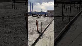 casting decking concrete