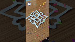 কম সময়ে পেপার কাটিং ✂️👌 #shortvideo #origami #music