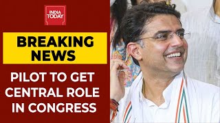 Pilot Likely To Get Central Role In Congress; Supporters To Be Included In Govt | Breaking News