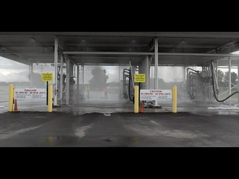 Industrial Foam AFFF Deluge System, discharge test, Kansas City Aegis Fire Protection 913-825-0343