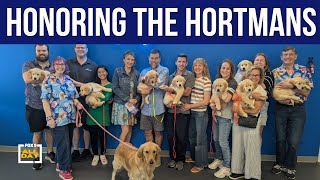 Helping Paws honors Hortman family with new generation of service dogs