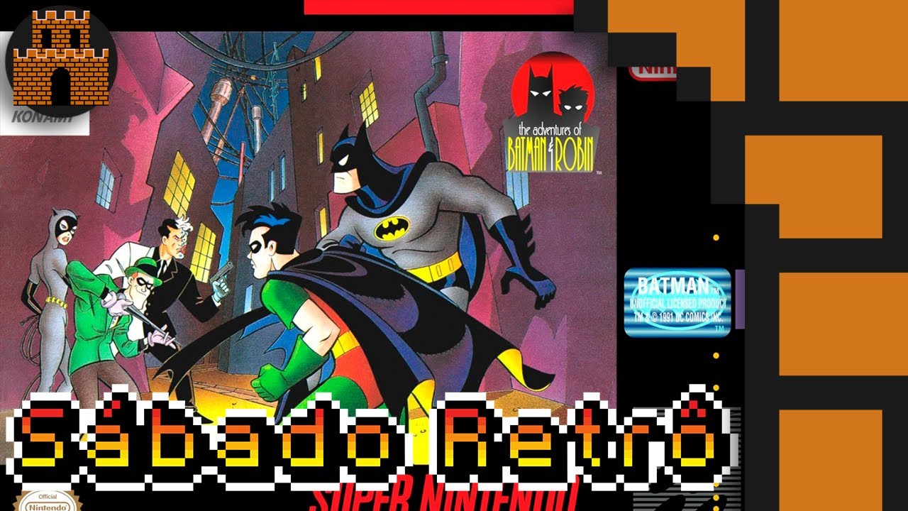 Sábado Retrô - The Adventures Of Batman & Robin (Super Nintendo) - YouTube