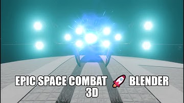 I Made Epic Space Combat In Blender 3D