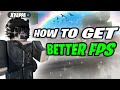 NEWEST Guide To INCREASE FPS &amp; LOWER PING In Roblox 🔧 *HIGH FPS, FIX LAG* ✅