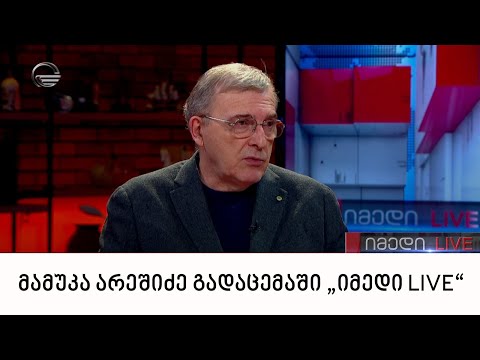 პოლიტოლოგი მამუკა არეშიძე გადაცემაში „იმედი LIVE“