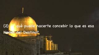 Sura Al-Qadr, Subtítulos Español, Mustafa Raad Al Azzawi