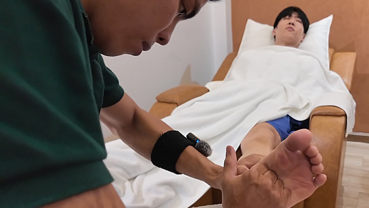 베트남 스파에서 불면증 삭제! 발마사지 혈자리 ASMR | Finally Found a Foot Reflexology Massage ASMR Master