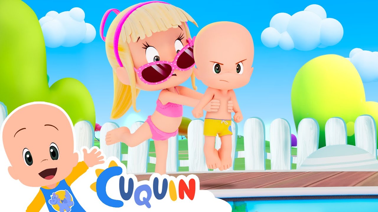 Canción de aprender a nadar y más | Canciones infantiles de Cleo y Cuquín