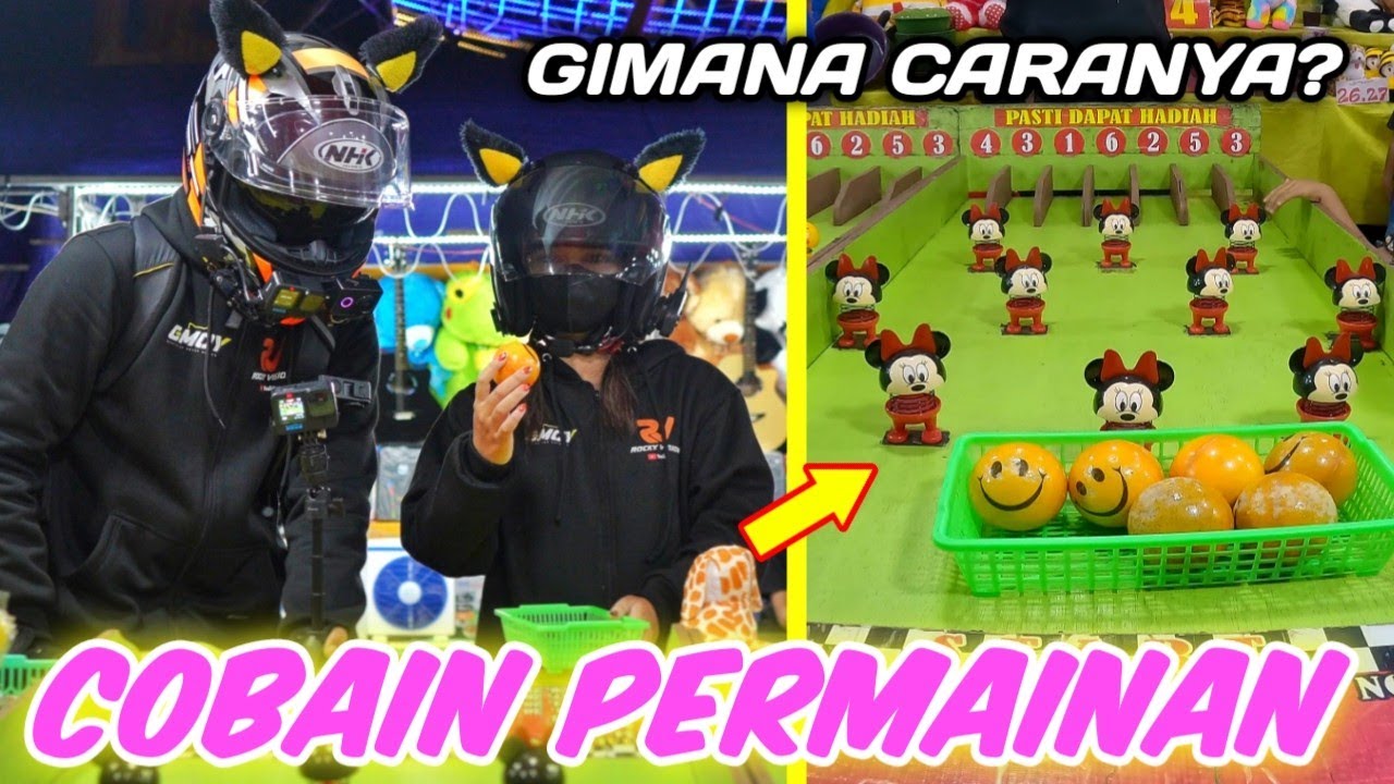 BERDUA MAIN KE PASAR MALAM BORONG BANYAK HADIAH!!