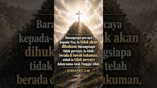 Yohanes 3:18.Ayat hari ini.Renungan Harian. #lagurohani,#renungankristen