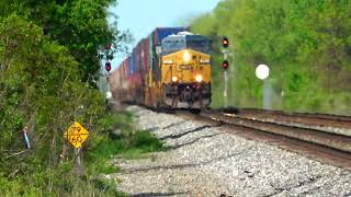 I Was Filming a Train and This Happened! Also: Giant 2 Mile Long CSX Train! Fast BNSF Van Train!