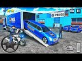 Transporting Police Vehicles in Cargo Plane - Car Transporter Simulator - Android Gameplay