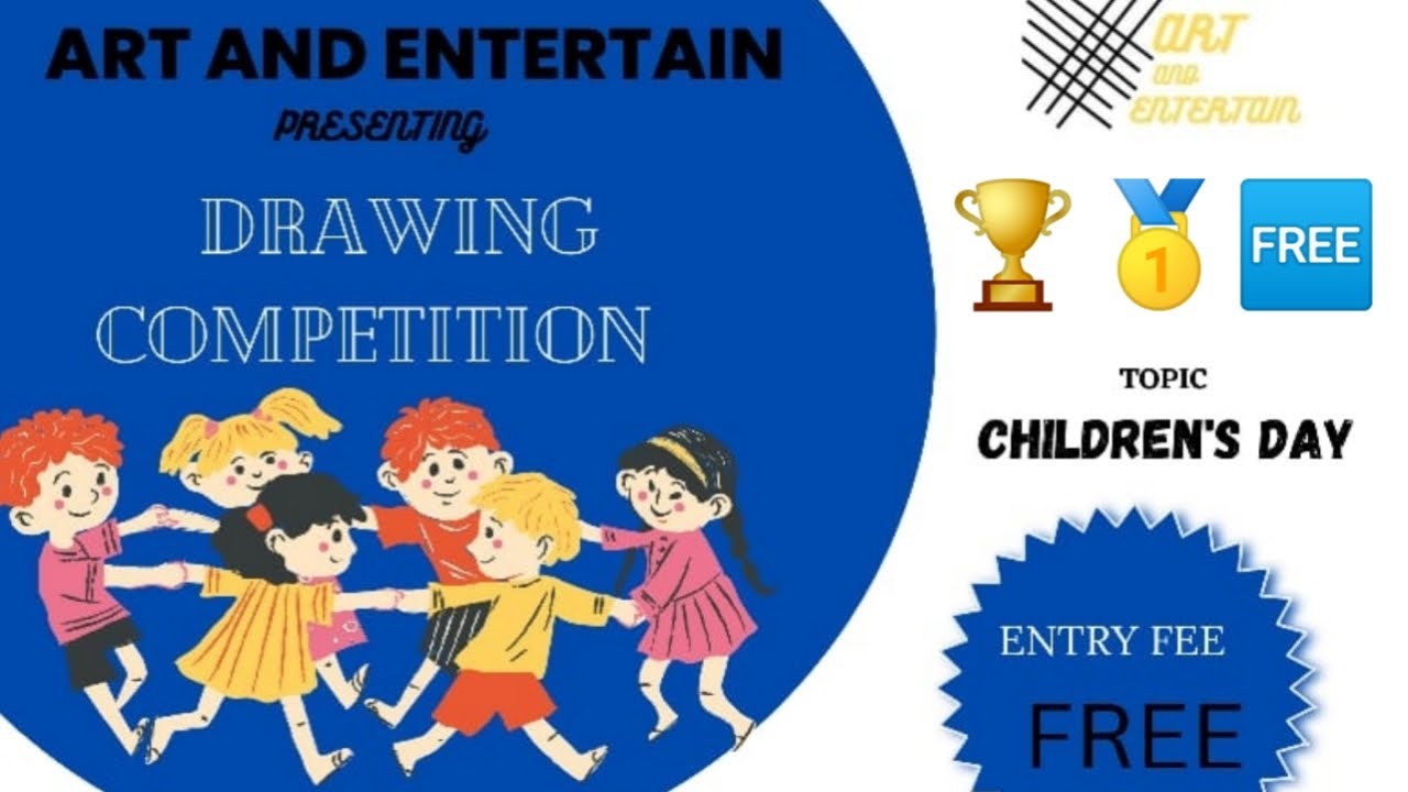 Children's Day Drawing Competition 2022 Win Exciting Prizes 🏆🥇 YouTube
