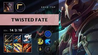 Twisted Fate Top vs Kayle - EUW Grandmaster Patch 26.12