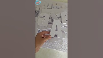 HẬU TRƯỜNG GIA CÔNG CHỮ NỔI FOAM TẠI XƯỞNG QCV