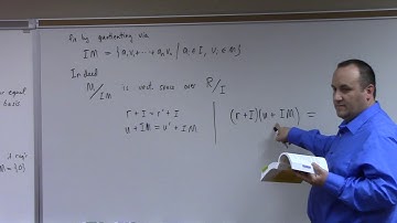 Abstract Algebra II: linear algebra for modules II, 4-18-18