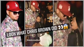 Chris Brown Was Delighted By Girl Who Split And Twerk For Him