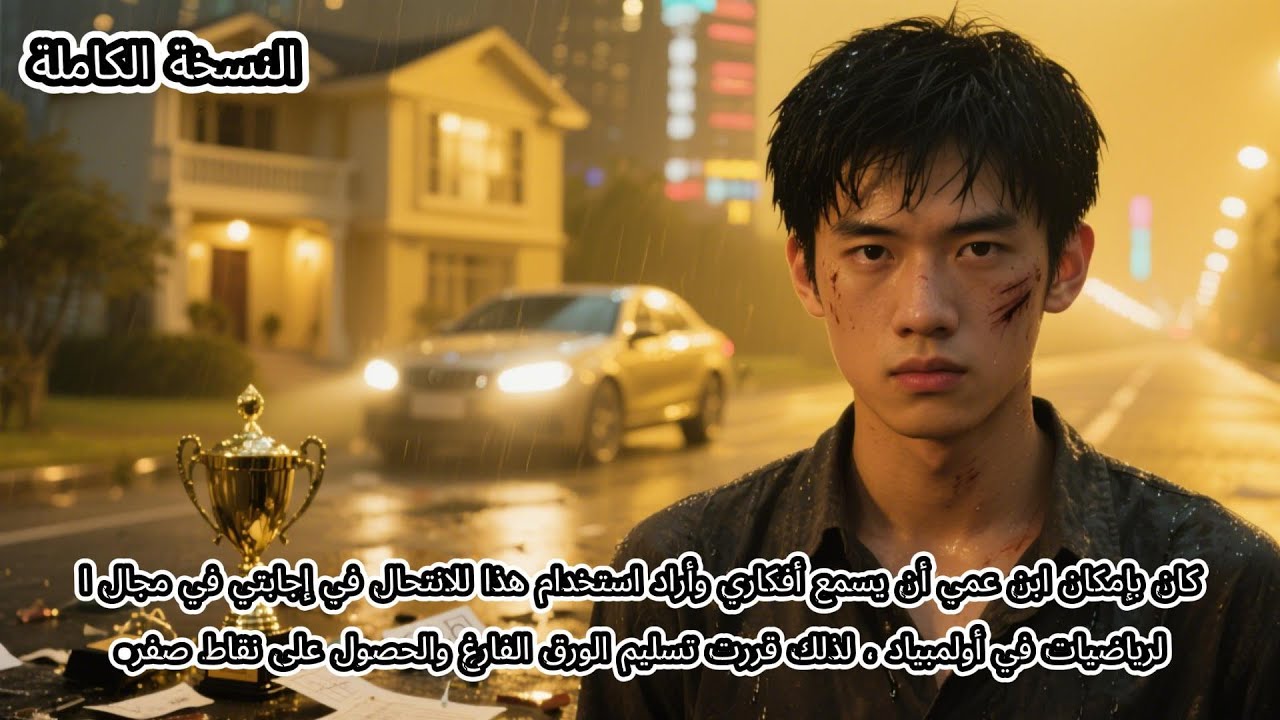 لقد سلمت ورقة بيضاء في الأولمبياد الدولي للرياضيات، وأصاب الذعر ابن عمي الذي كان يجلس خلفي.