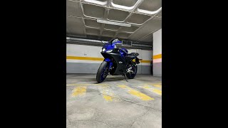 First ride Yamanha R125 2024 brand new