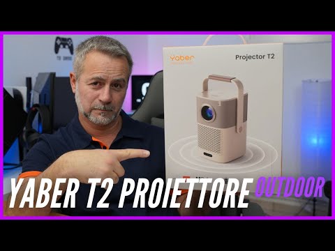 Proiettore Outdoor Yaber T2 - Portatile e non solo - Recensione completa e Unboxing #proiettore