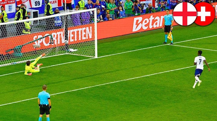 England vs Switzerland (5-3) Full Penalty Shootout!