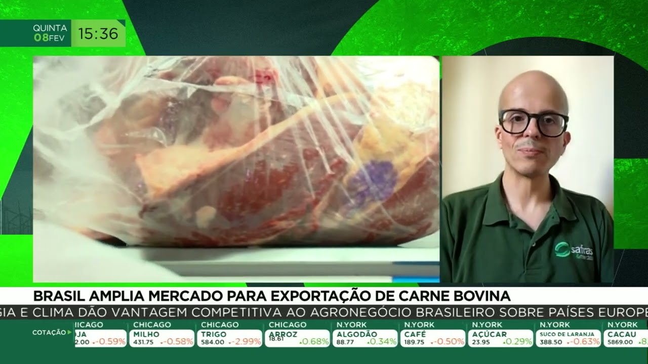 Brasil amplia mercado para exportação de carne bovina