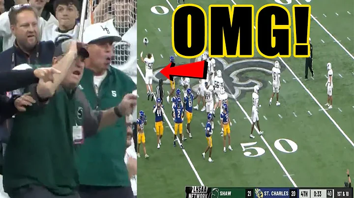 High School Football team LOSES State Title after Victory Formation DISASTER BACKFIRES!