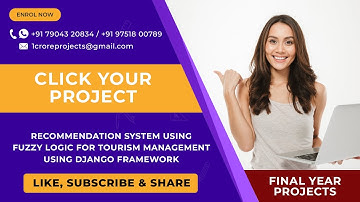 Recommendation System Using Fuzzy Logic for Tourism Management Using Django FrameWork