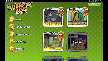 Chapter 2 downtown how to play robbery bob level 11 and level 12