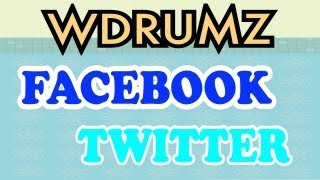Wdrumz - Twitter And Facebook Page
