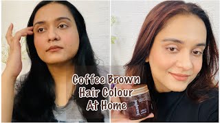 Omgi Tried Paradyes Hair Color At Home Coffee Brown Shark Tank Viral Hair Color