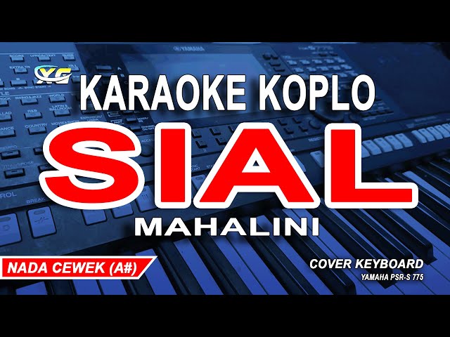 Sial - Mahalini Karaoke Dangdut (Nada Wanita) class=