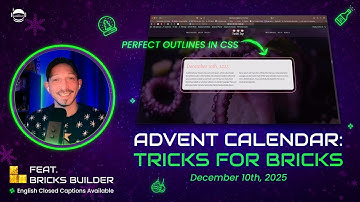 Advent Calendar: Tricks for Bricks Builder - Trick #10: Create beautiful Outlines with CSS