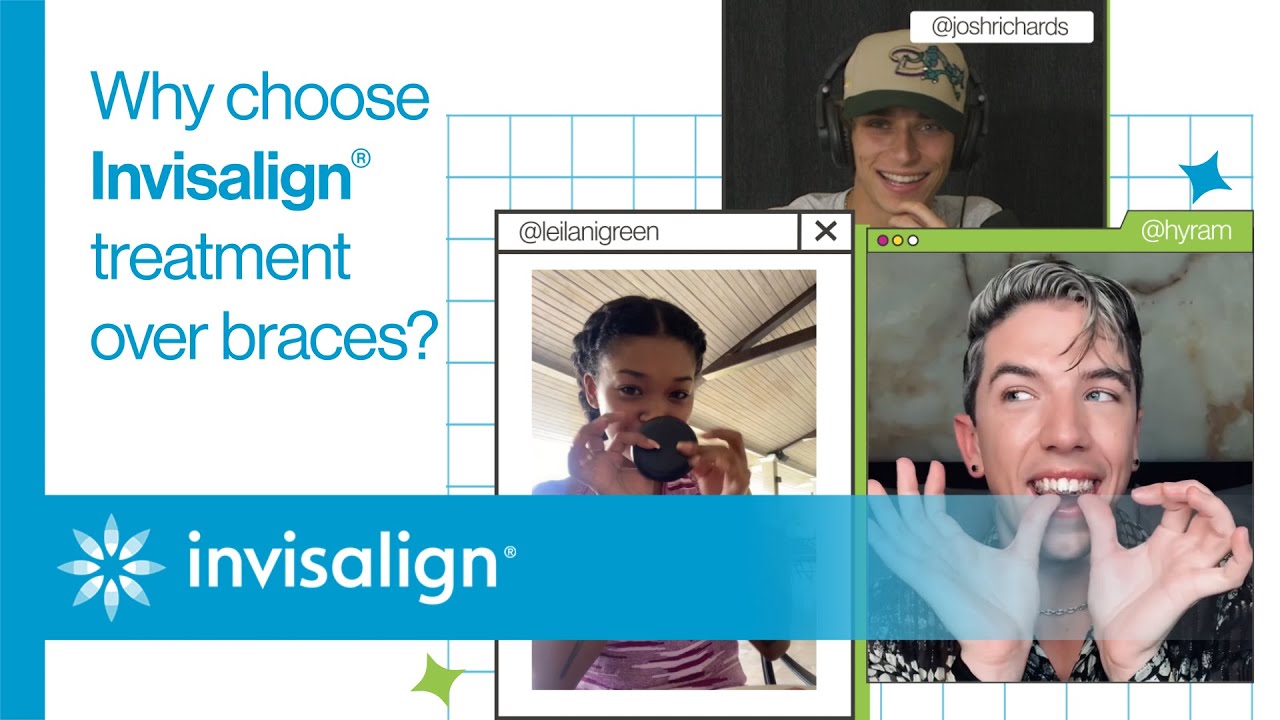 Invisalign treatment vs braces Invisalign YouTube
