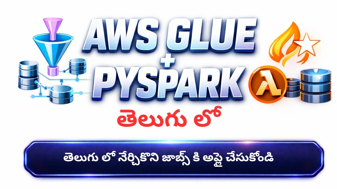 AWS Glue + PySpark Explained with Real Examples | Aws Data Engineer ...