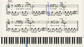 Video thumbnail of "Imagine - John Lennon | Piano Sheet Music"