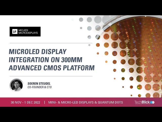 MicroLED Microdisplays