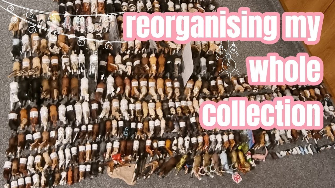Reorganising my whole Schleich horse collection | Schleich dream