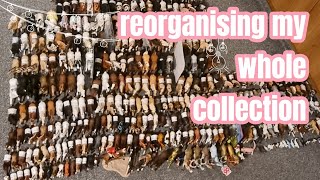 Reorganising my whole Schleich horse collection | Schleich dream