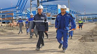 Рабочая поездка руководства «Газпром добыча Иркутск» на Ковыктинское месторождение - Июнь 2022