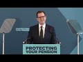 Nigel Farage makes bombshell pension pledge at Reform UK press conference