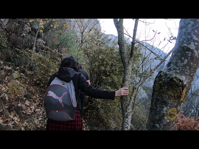 La Peștera Ungurească din Cheile Turzii în ultima zi de octombrie
